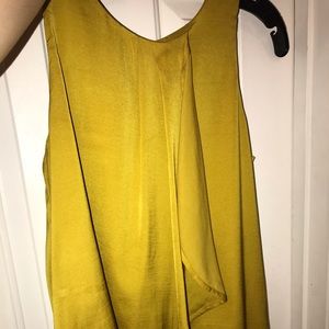Banana Republic Gold yellow tank
